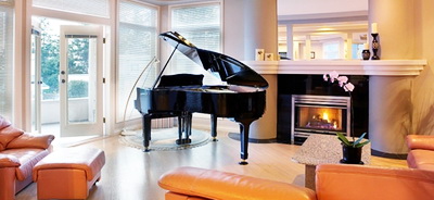 Как правильно разместить в доме фортепиано