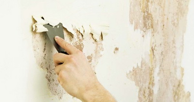 Как очистить стену от старой краски