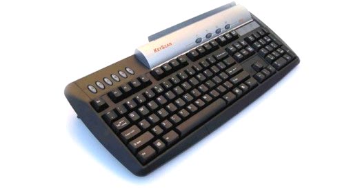 Клавиатура и сканер в одном устройстве Keyscan