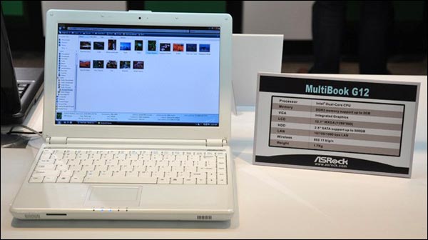NetTop S330 и MultiBook G12 - первые неттоп и ноутбук от ASRock