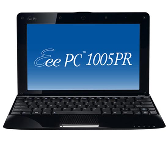 ASUS Eee PC 1005PR - нетбук с временем автономной работы 11 часов