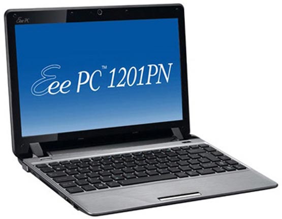 ASUS Eee PC Seashell 1201PN - этот ноутбук уже официален