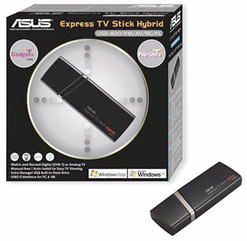 ASUS Express TV Stick Hybrid - TV-тюнер и «флешка» на 4 Гб