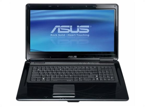ASUS X77 - 17-дюймовый «ядерный» ноутбук