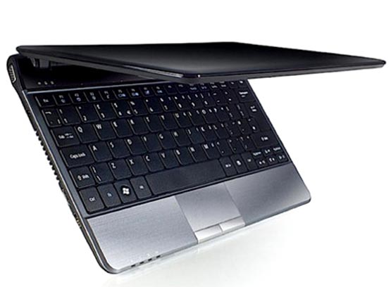 Ноутбуки Acer на платформе Intel Calpella