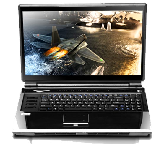 Мощный ноутбук с 18-дюймовым дисплеем Battalion 101 X8100.
