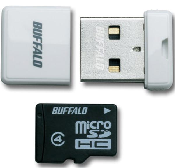 Buffalo ThumbDrive - очень компактная «флэшка» на 16 ГБ