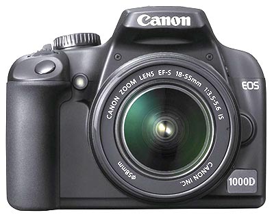 Canon представила фотокамеру EOS 1000D