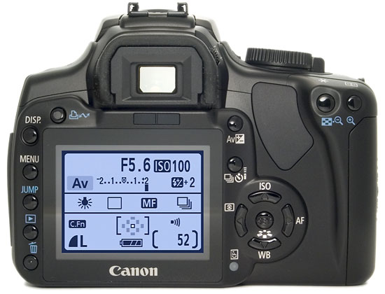 Canon EOS 400D - первая цифровая зеркальная камера