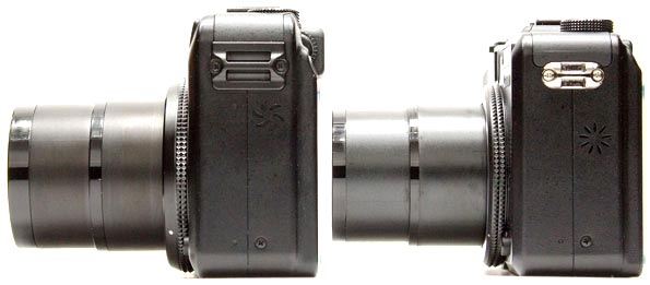 Canon PowerShot G10 - сравнение с G9