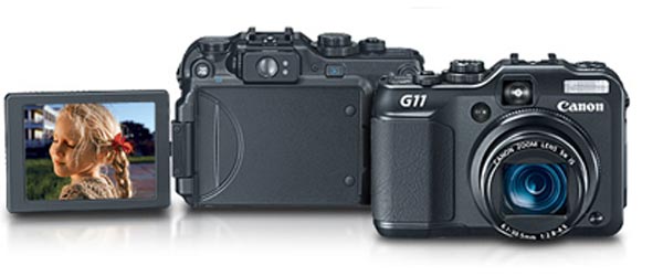 Canon Powershot G11 - 10-МП фотокамера с поворотным дисплеем