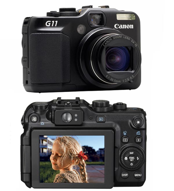 Canon Powershot G11 - 10-МП фотокамера с поворотным дисплеем