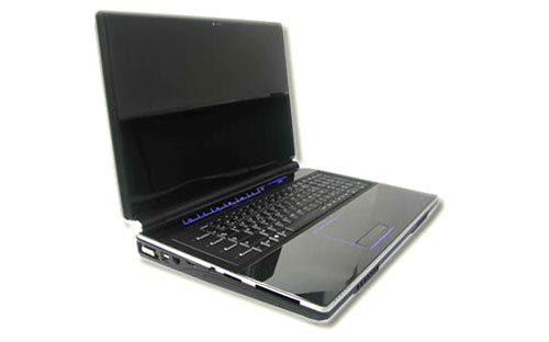 Clevo M98 - ноутбук с четырехъядерным процессором