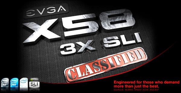 EVGA X58 SLI Classified - официальный анонс материнской платы