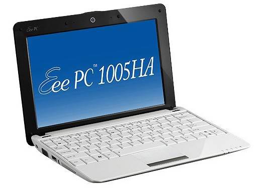 Asus Eee PC 1005HA Seashell - характеристики новики