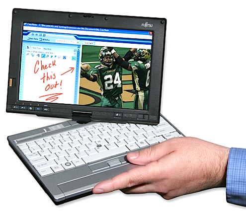 Fujitsu LifeBook P1620 - мал ноутбук, да удал!