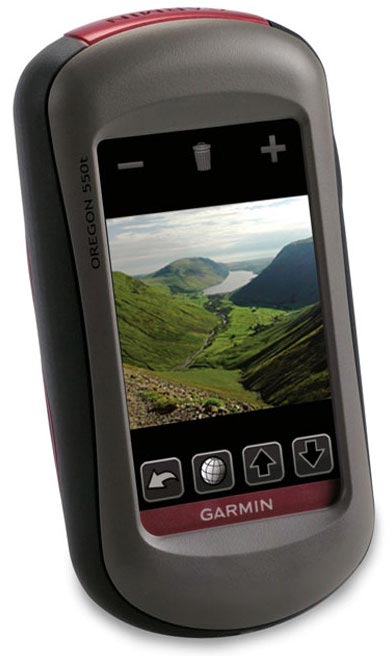 Garmin Oregon 550 - GPS-навигатор со встроенной 3.2-Мп камерой