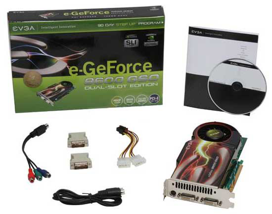 GeForce 9600 GSO от EVGA