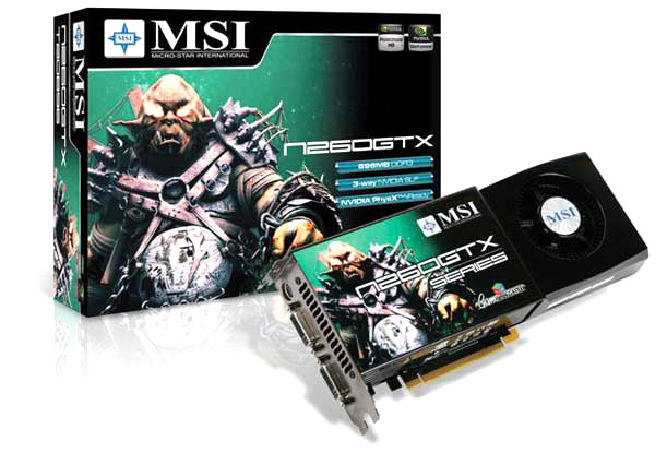 MSI разогнала ядро GeForce GTX 280 до 700 МГц