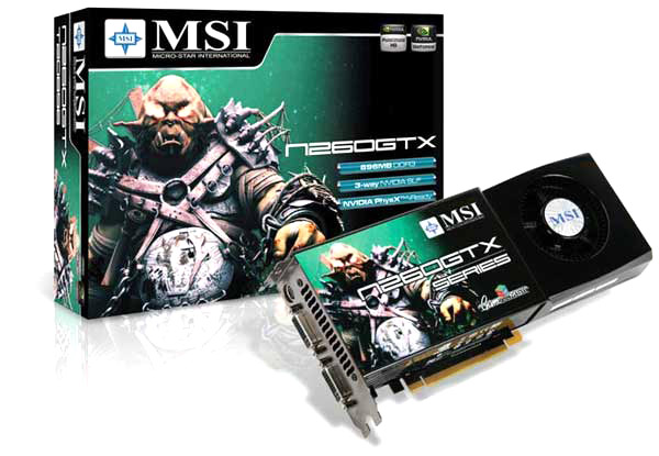 MSI разогнала ядро GeForce GTX 280 до 700 МГц