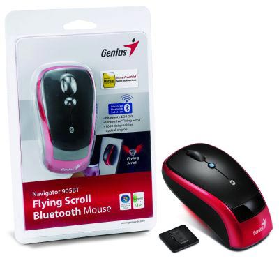 Genius Navigator 905BT - «Бесхвостая» мышь с функцией Flying Scroll