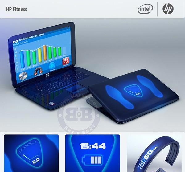 Концепты дамских ноутбуков HP-Intel