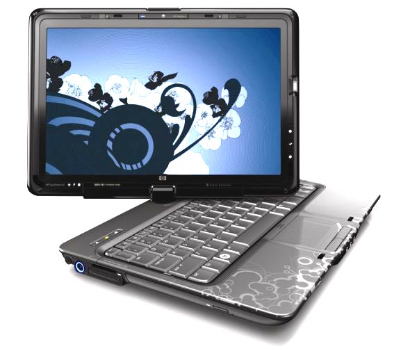 HP TouchSmart tx2 — ноутбук-трансформер с сенсорным дисплеем.