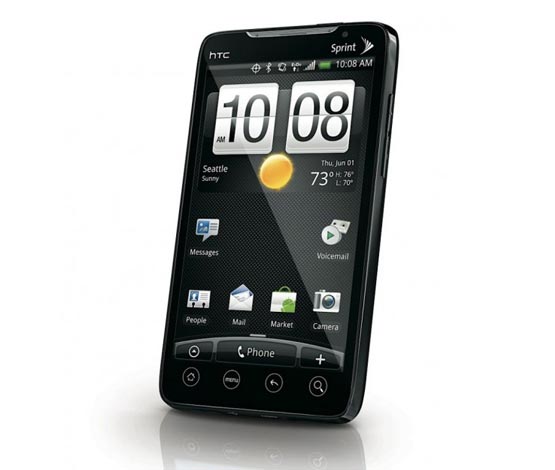HTC EVO 4G - смартфон с поддержкой WiMAX