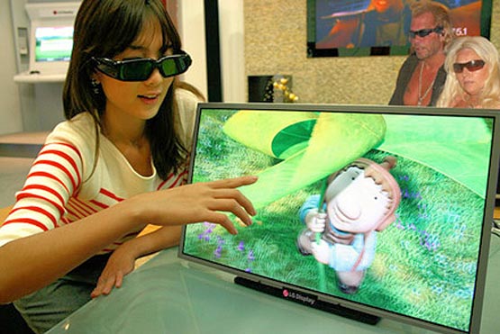 23-дюймовые 3D-панели формата Full HD от LG