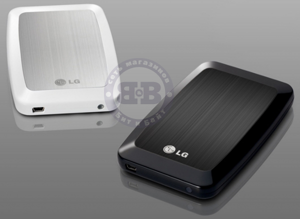 LG XD2 - стильные жесткие диски 250-500 ГБ