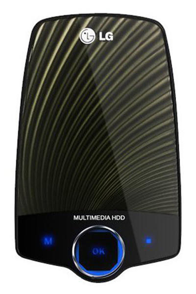 LG XF1 - тонкий и стильный внешний жесткий диск на 500 Гб
