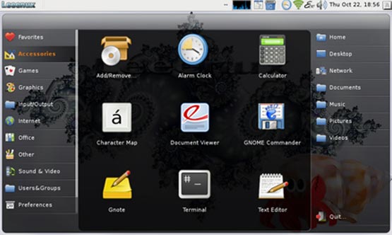 Leeenux - ОС для нетбуков ASUS Eee PC