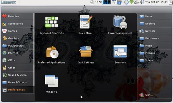 Leeenux - ОС для нетбуков ASUS Eee PC