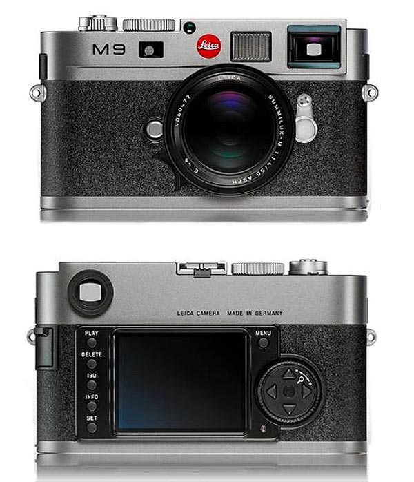 Leica M9 - самая маленькая полнокадровая фотокамера со сменными объективами