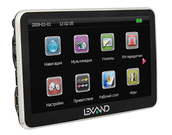 Lexand ST-560 и Lexand ST-565 - одни из самых тонких GPS-навигаторов