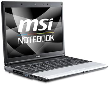 MSI VR430 - 14,1-дюймовый ноутбук с «волнистым» корпусом
