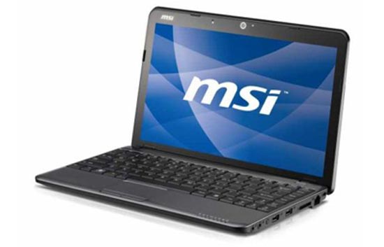 MSI Wind U200 - 12,1-дюймовый ноутбук