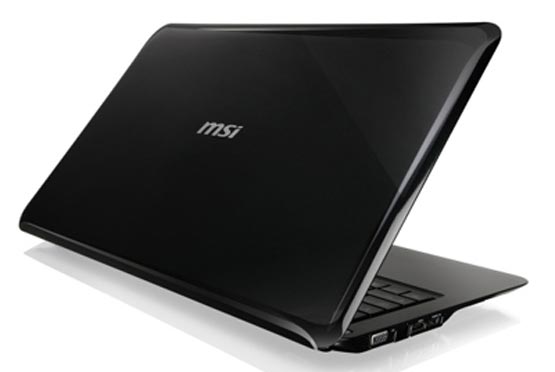 MSI X-Slim X600 - ноутбук с поддержкой WiMAX