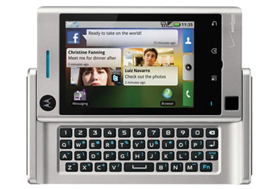 Motorola Devour - Android-смартфон уже в продаже в США.