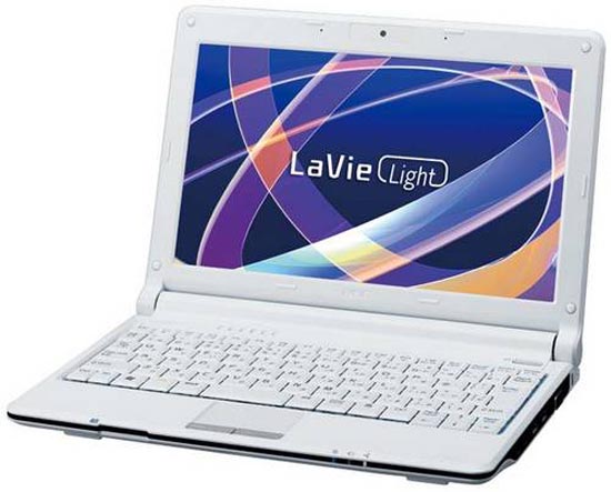 NEC LaVie Light L350/TA - нетбук с SSD и жестким диском