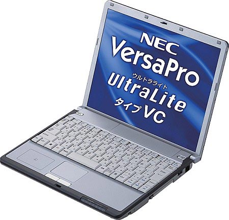 NEC VersaPro VC - ультралегкий ноутбук