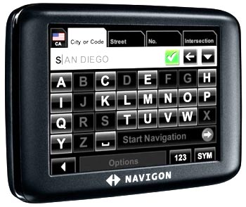 Navigon 2000S - самый бюджетный навигатор