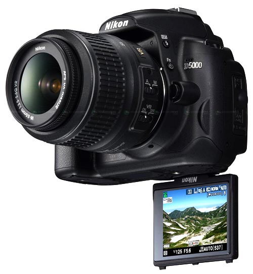 Nikon D5000 - универсальная 12.3-Мп «зеркалка»