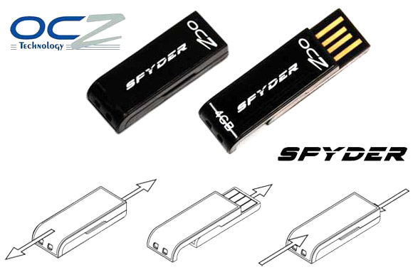 OCZ Spyder – флэшка-слайдер