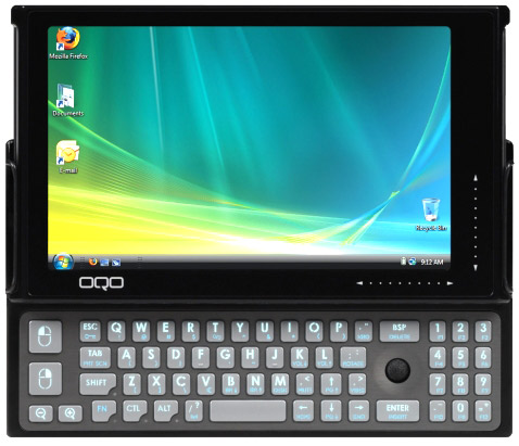 OQO Model 02+ с сенсорным OLED экраном