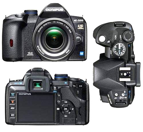 Olympus E-520 как преемница фотокамеры E-510