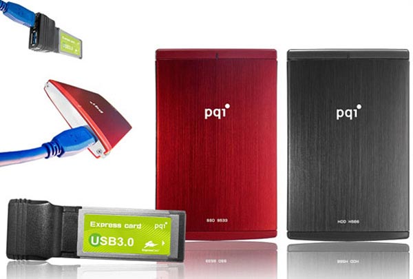 PQI Cool Drive U366, H566 и S533 - накопители с USB 3.0