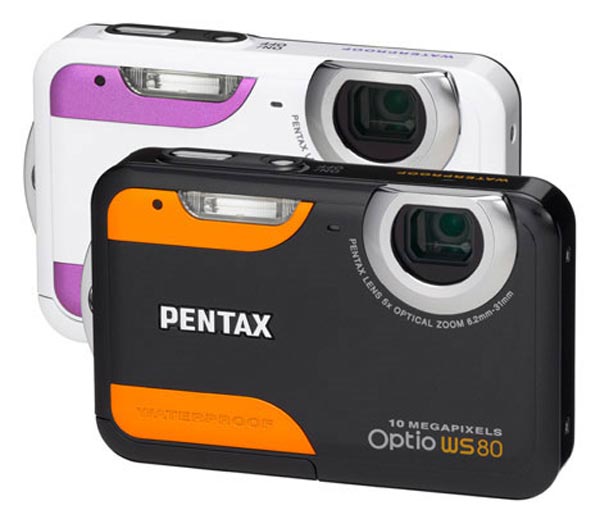 Pentax Optio WS80 - пылеводозащищённая камера
