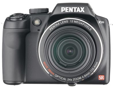 Pentax X70 - большие возможности в компактной камере