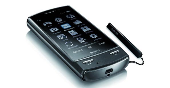 Телефон с двумя слотами для сим-карт Philips Xenium X806.